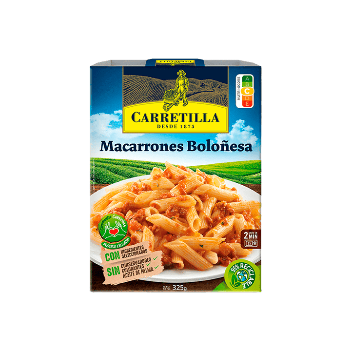 Pasta Bolognese 325g Carretilla-Distribución Mayorista