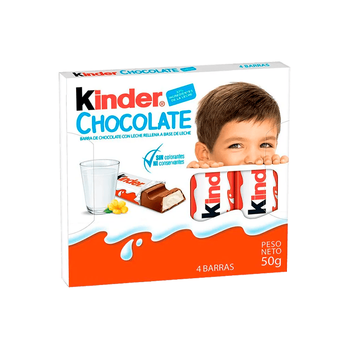 Kinder Chocolade 12,5 g | Distribución Mayorista