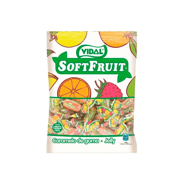 Soft Fruit Vidal 100g-Distribución Mayorista