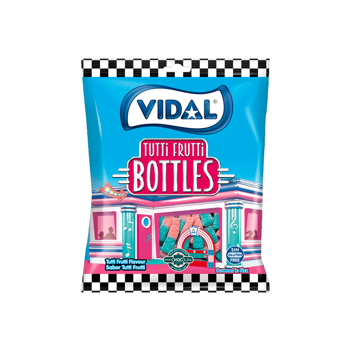 Tutti Frutti Bottles Vidal 100g-Distribución Mayorista
