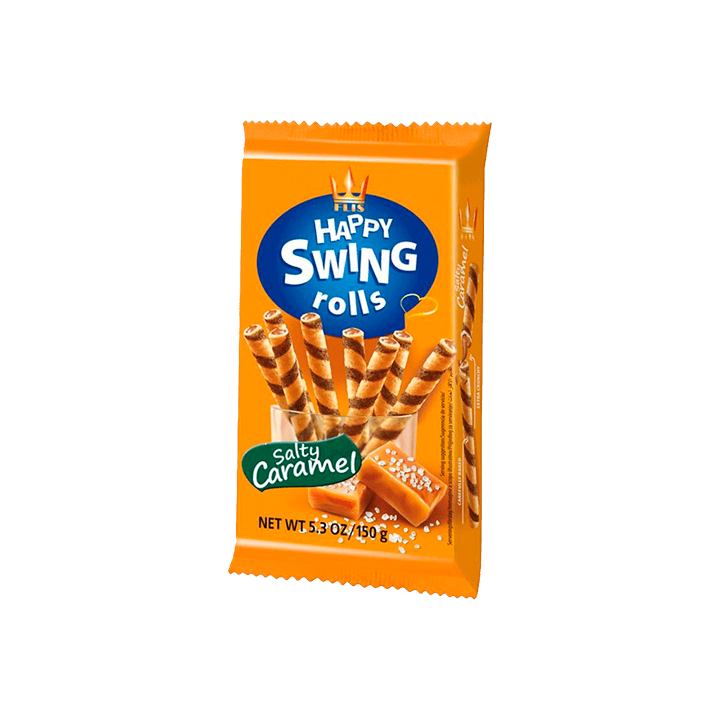 Tubitos Rellenos Caramelo 150G-Distribución Mayorista