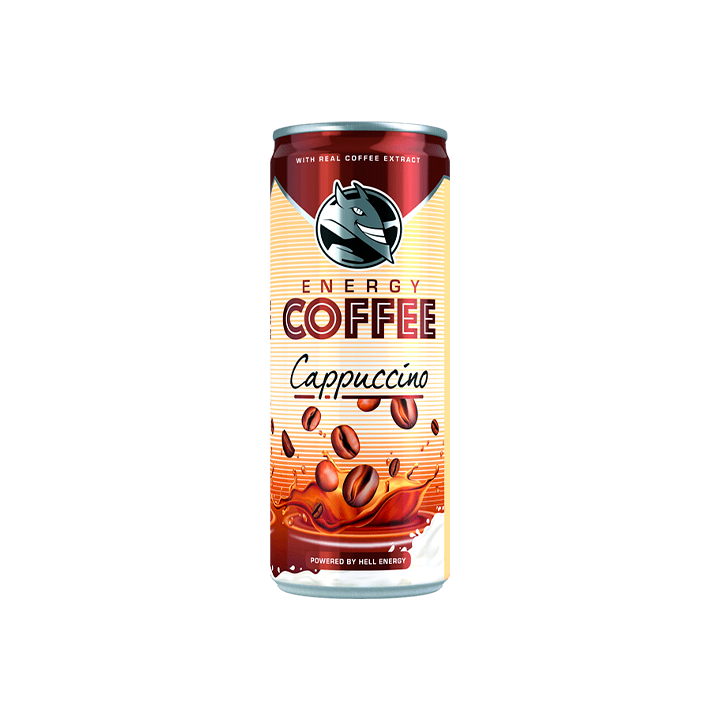 Energy Coffee Cappuccino 250ml-Distribución Mayorista
