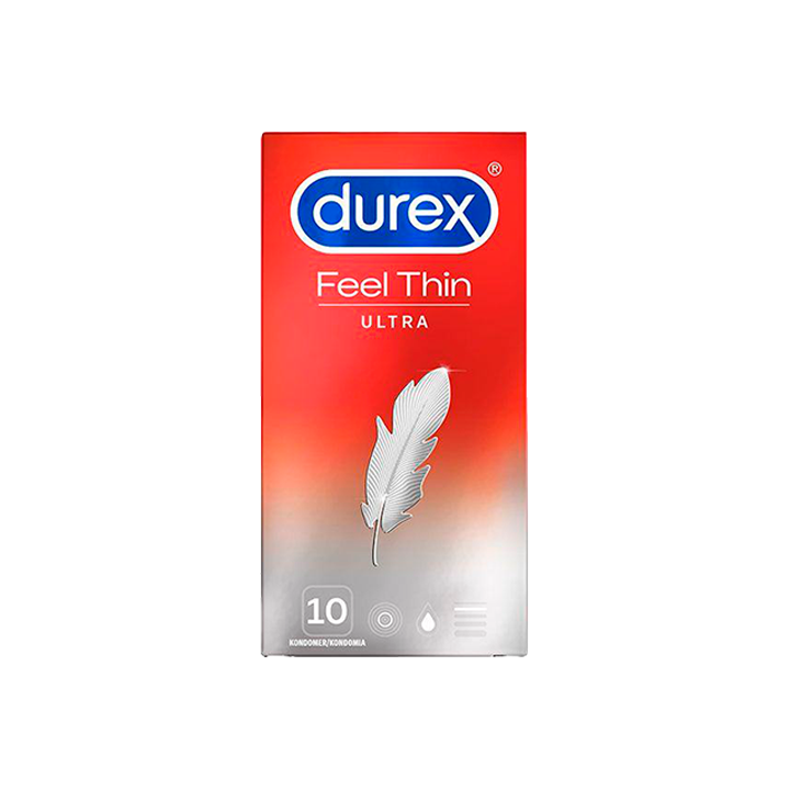 Durex Feel Thin Ultra 10 uds - Distribución Mayorista