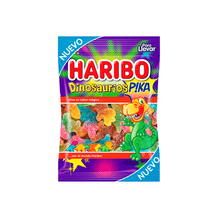 Dinosaurius Zuur 100 g Haribo - Distribución Mayorista