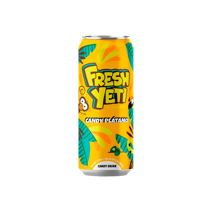 Freshyeti Candy Banaan 500 ml | Distribución Mayorista