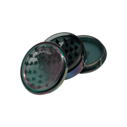 Acryl Grinder 6 cm 3 Delen Gemengde Kleuren | Distribución Mayorista