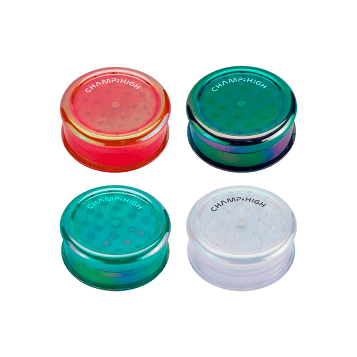 Grinder Acrílico 6cm 3 Partes Colores Surtidos - Distribución Mayorista