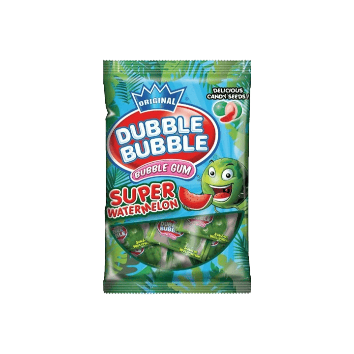 Dubble Bubble Super Watermelon 85g - Distribución Mayorista
