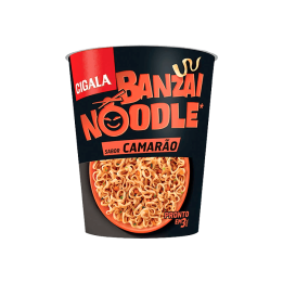 Fideos Orientales Camarones Banzai Noodle Cigala 67g