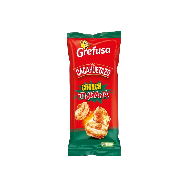 Cacahuetes Tijuana Crunch 50g - Distribución Mayorista