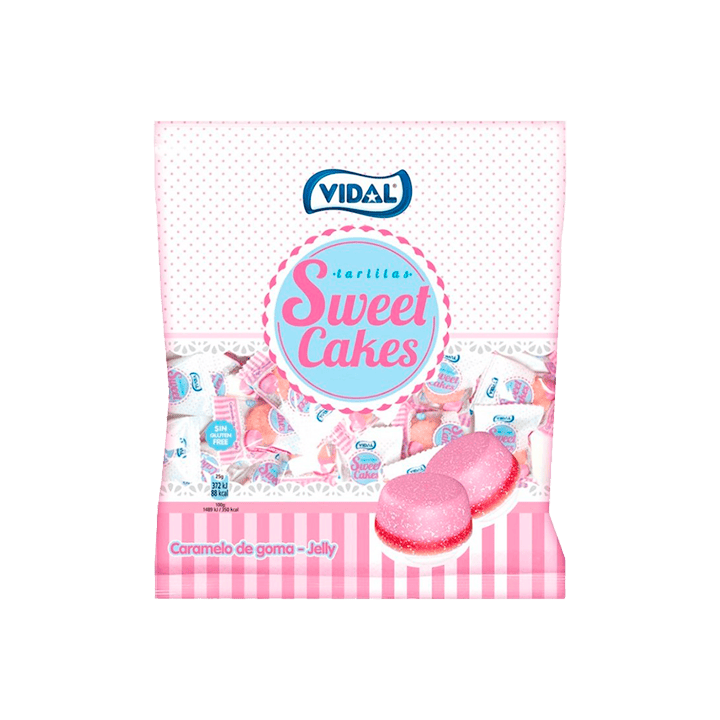 Sweet Cakes 80g Vidal - Distribución Mayorista