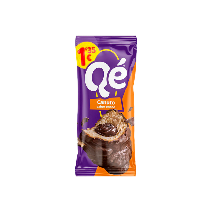 Qé Chocolade Rol Geprijsd 80 g | Distribución Mayorista