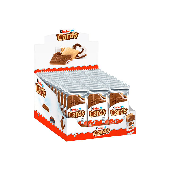 Kinder Cards 25,6g - Distribución Mayorista
