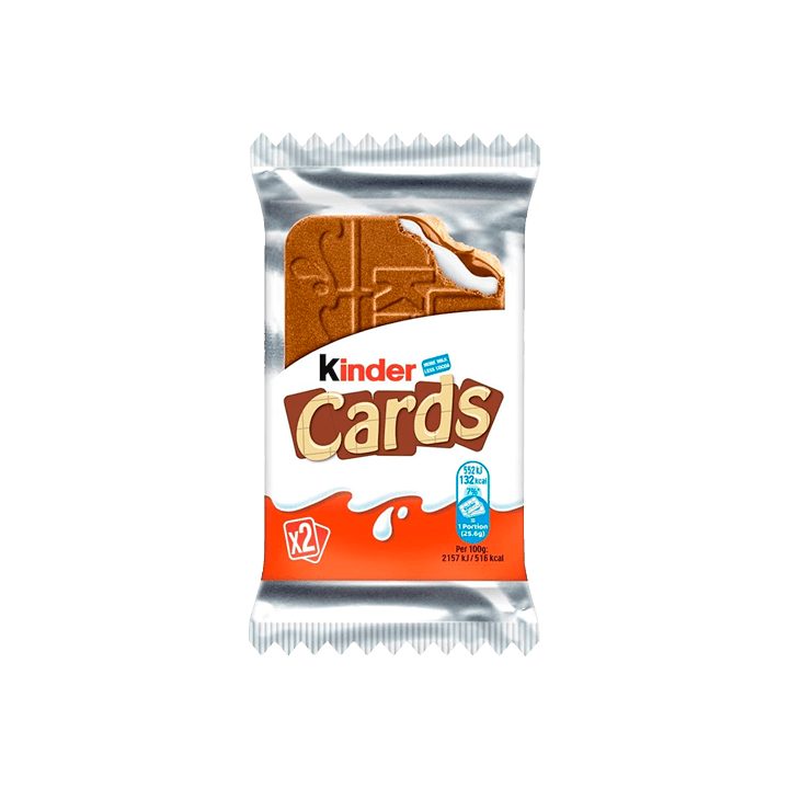 Kinder Cards 25,6g - Distribución Mayorista