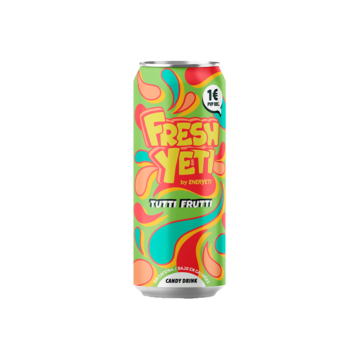 Freshyeti Tutti Frutti Marcado 1€ - Distribución Mayorista
