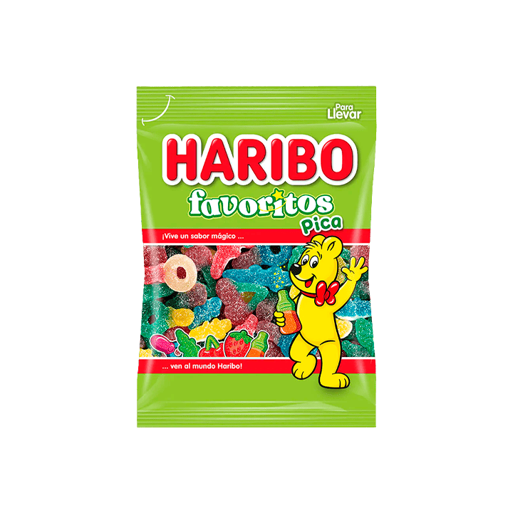 Favoritos Pica 90g Haribo-Distribución Mayorista