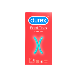 Durex Feel Thin Slim Fit 10 uds - Distribución Mayorista