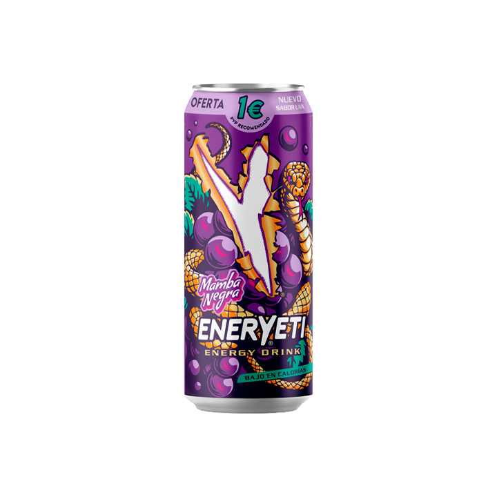 Eneryeti Mamba Negra 500ml Marked - Distribución Mayorista