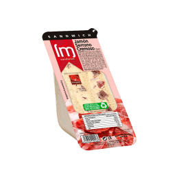 Sandwich Jamón Serrano Cremoso 150g - Distribución Mayorista