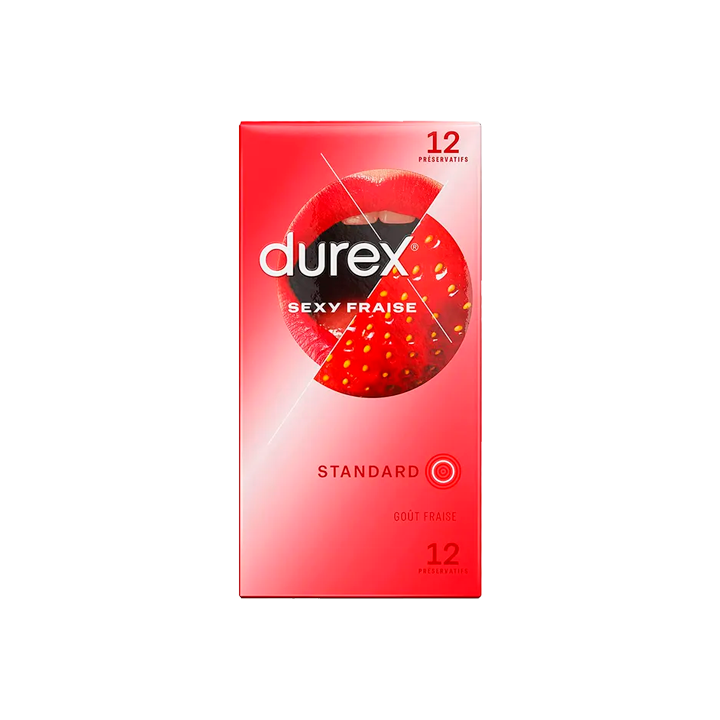 Durex Strawberry 12 uds | Distribución Mayorista