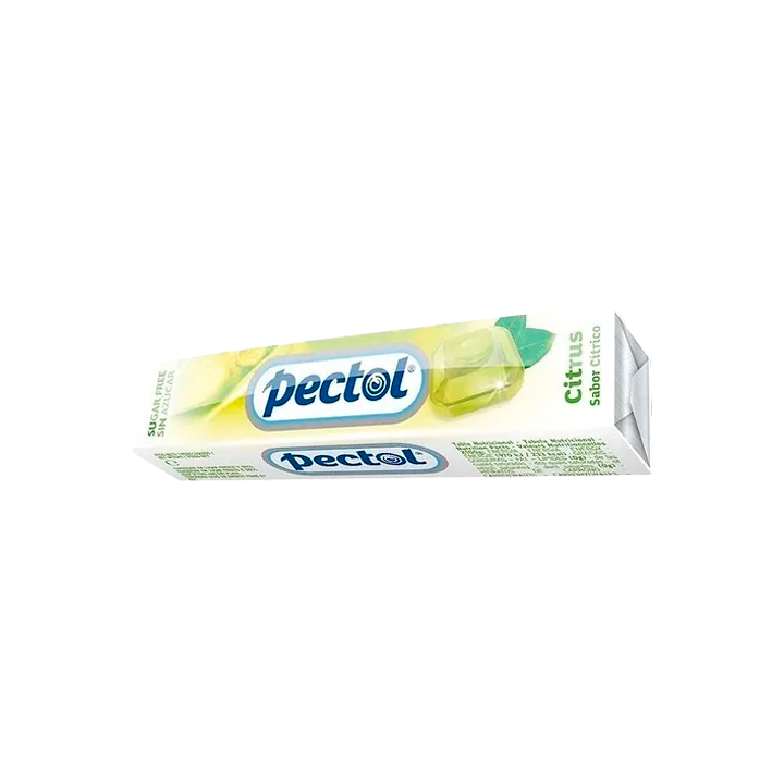 Pectol Cítrico Caramelo Sin Azúcar 20 paquetes - Distribución Mayorista