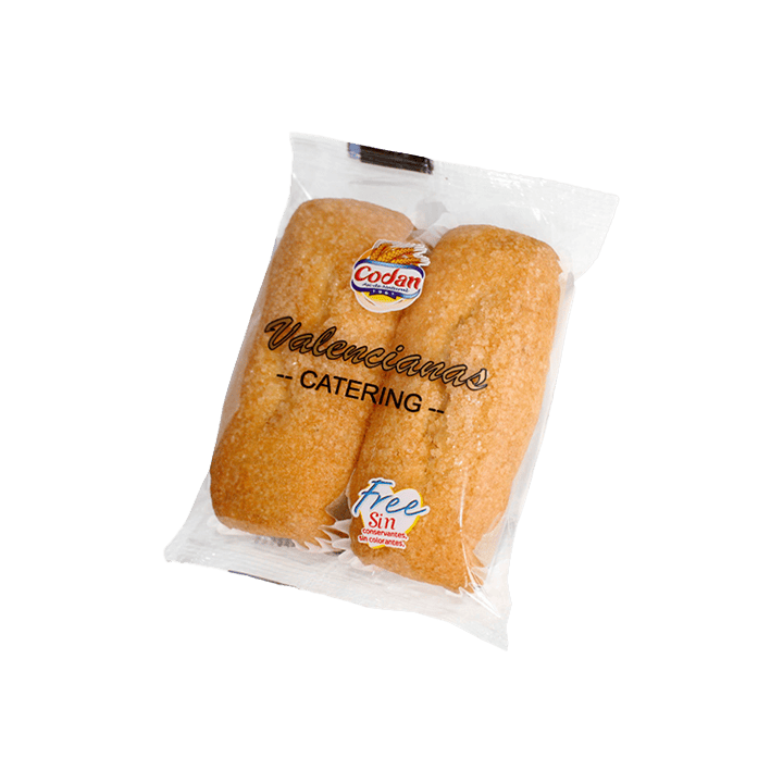 Valenciaanse muffins Codan 64 g - Distribución Mayorista