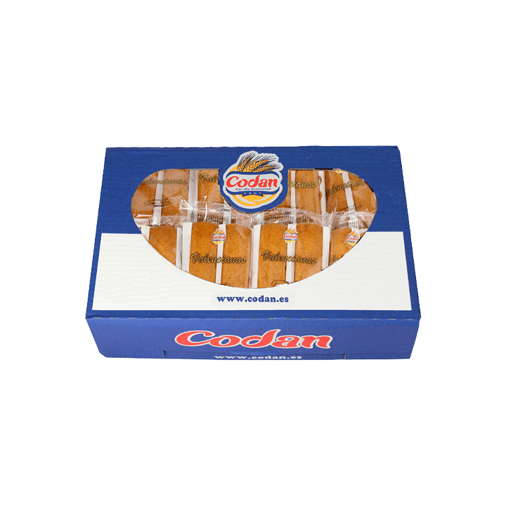 Valenciaanse muffins Codan 64 g - Distribución Mayorista
