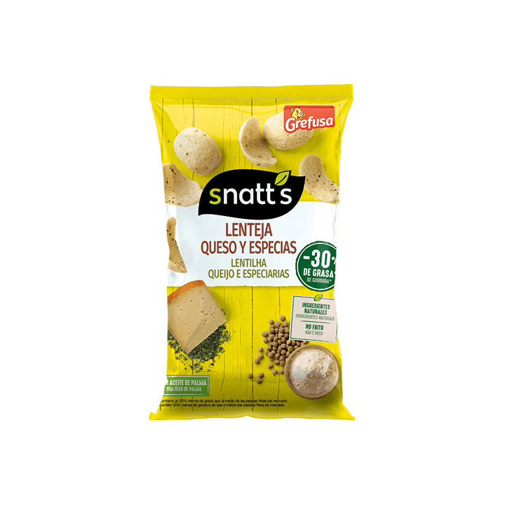Snatts Lenteja 28g Grefusa - Distribución Mayorista