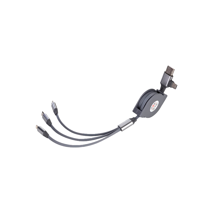 Tekmee Cable Retráctil 3 en 1 - Distribución Mayorista