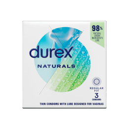 Durex Naturals 3 stuks | Distribución Mayorista