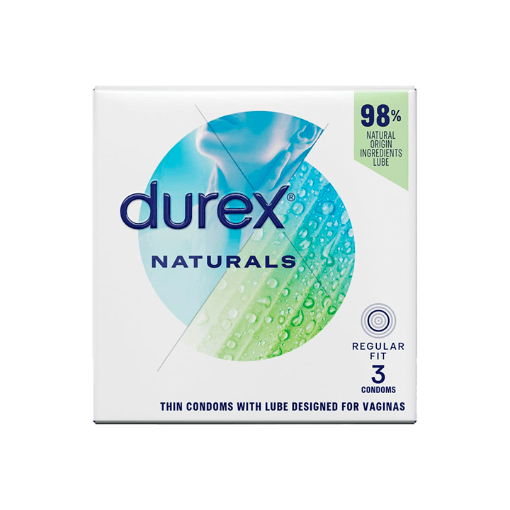 Durex Naturals 3 uds | Distribución Mayorista