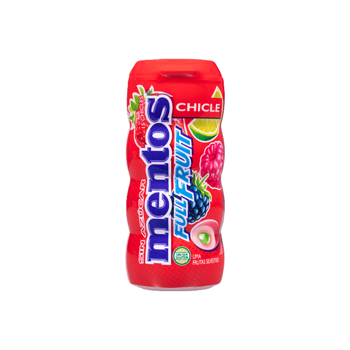 Mentos Full Fruit Gum Frutas Silvestres Lima 30g - Distribución Mayorista