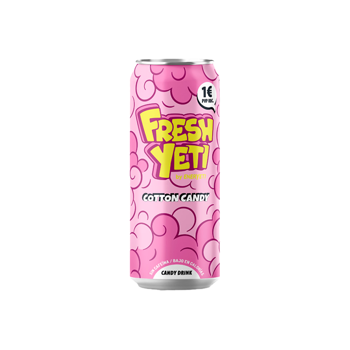 Freshyeti Cotton Candy 500 ml Marcado | Distribución Mayorista