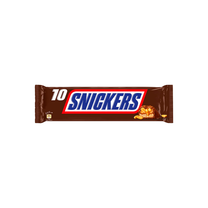 Snickers 50g 10 unidades - Distribución Mayorista