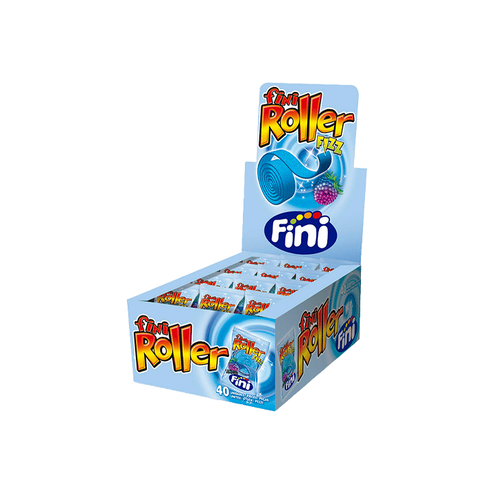 Fini Roller Frambuesa 20g (40 uds) - Distribución Mayorista
