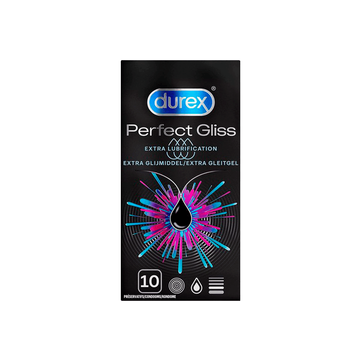 Durex Perfect Gliss 10 uds - Distribución Mayorista