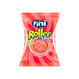 Fini Roller Fresa y Nata 20g (40 uds) - Distribución Mayorista