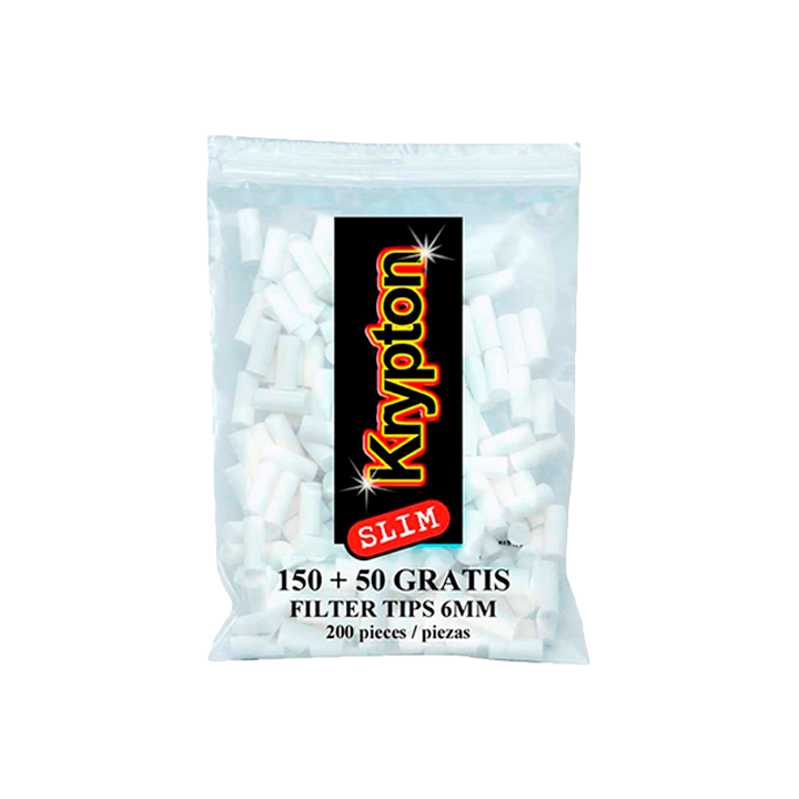 Filtros Krypton 6mm 200 uds-Distribución Mayorista