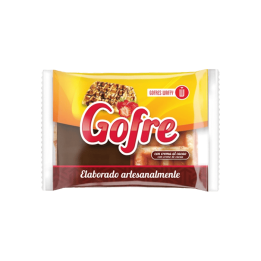 Gofre con Chocolate 140gr-Distribución Mayorista