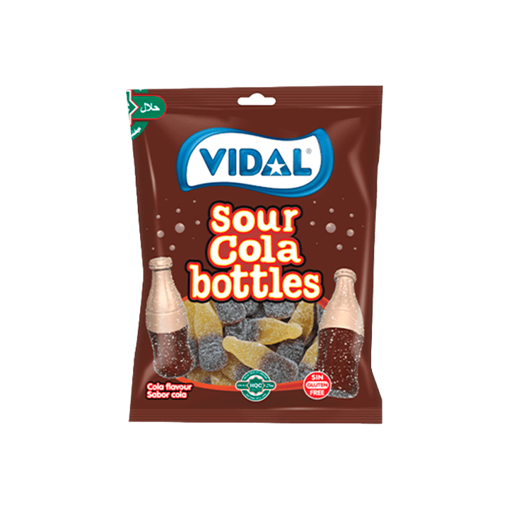 Botellas Cola Pica Vidal 90g - Distribución Mayorista
