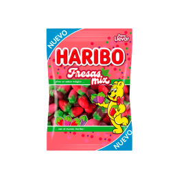 Fresas Mix Haribo 100g - Distribución Mayorista