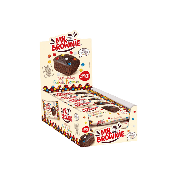 Galactic Brownies 50 g Mr Brownie | Distribución Mayorista