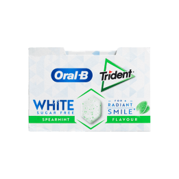 Trident White 17g Sin Azúcar - Distribución Mayorista