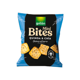 Mini Bites Quinoa y Chía 4 x 40g Gullón - Distribución Mayorista