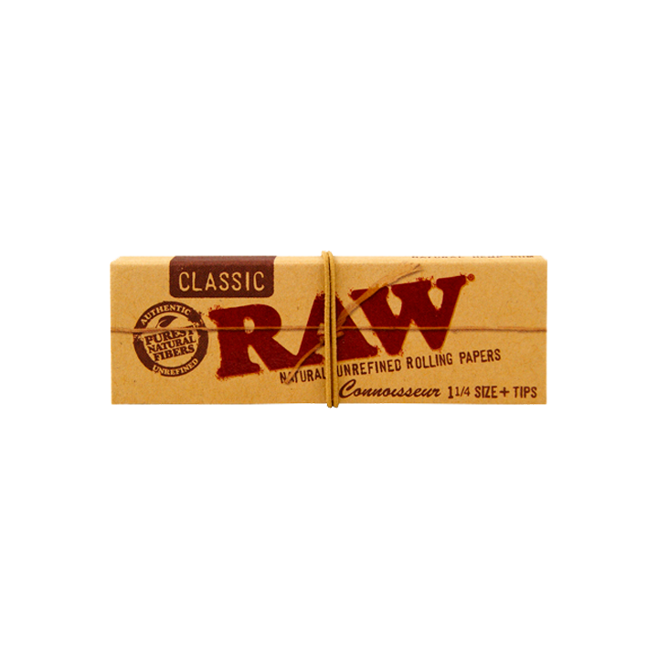 Raw Classic Connoisseur 1.1/4 + Tips - Distribución Mayorista