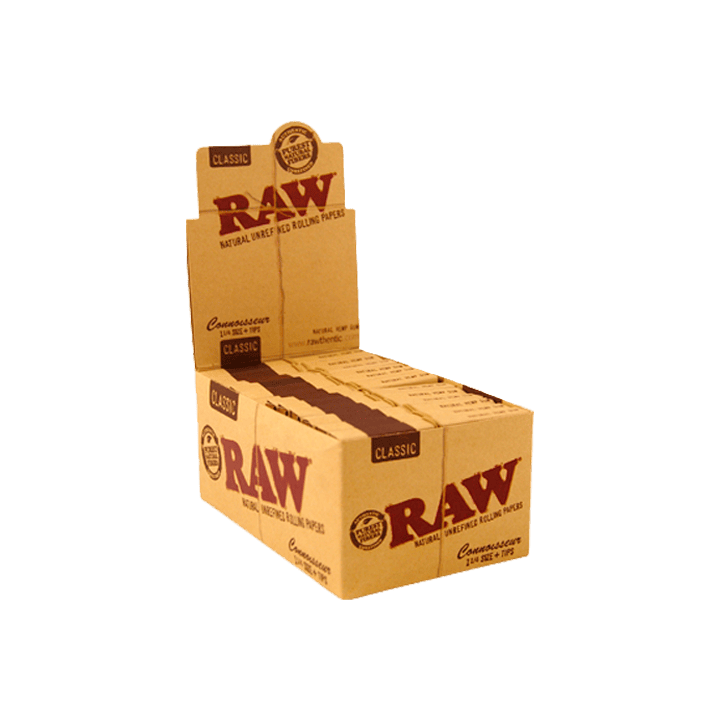 Raw Classic Connoisseur 1.1/4 + Tips - Distribución Mayorista