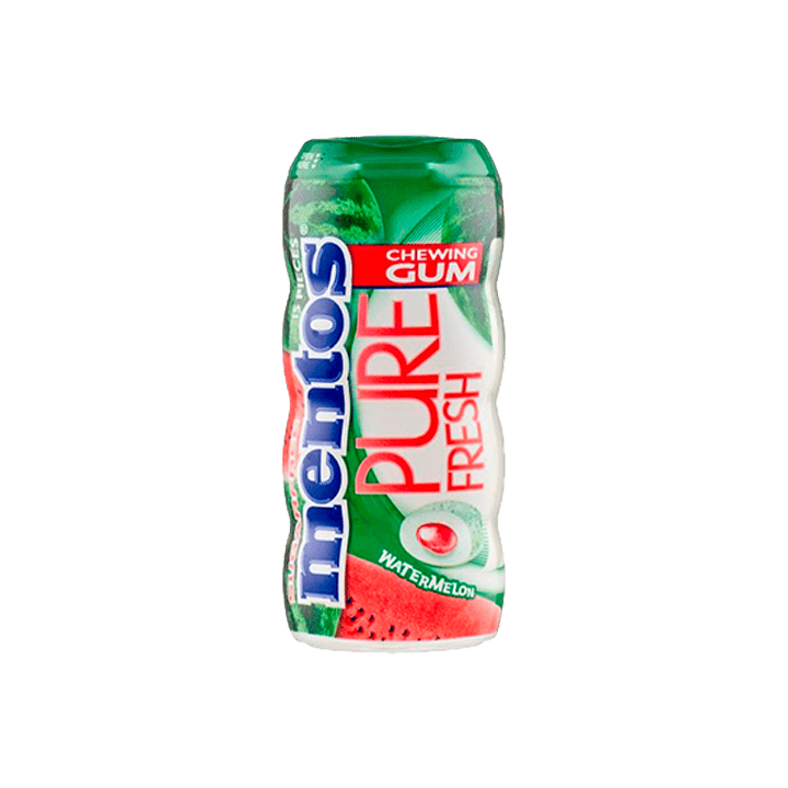 Mentos Gum Pure Fresh Sandía 30g - Distribución Mayorista