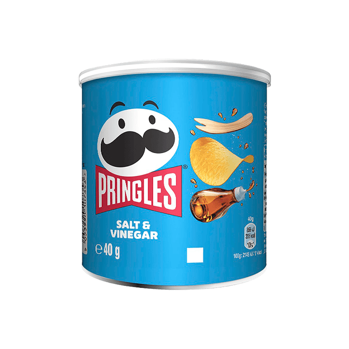 Pringles Zout & Azijn 40 g - Distribución Mayorista