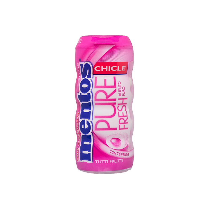 Mentos Gum Pure Fresh Tutti Frutti 30g - Distribución Mayorista