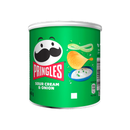 Pringles Sour Cream Onion 40g-Distribución Mayorista